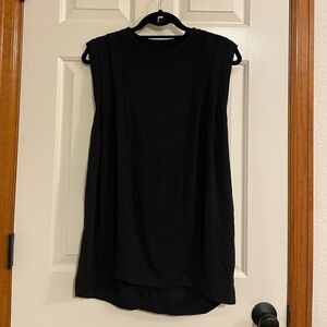 All Saints shoulder pad tee